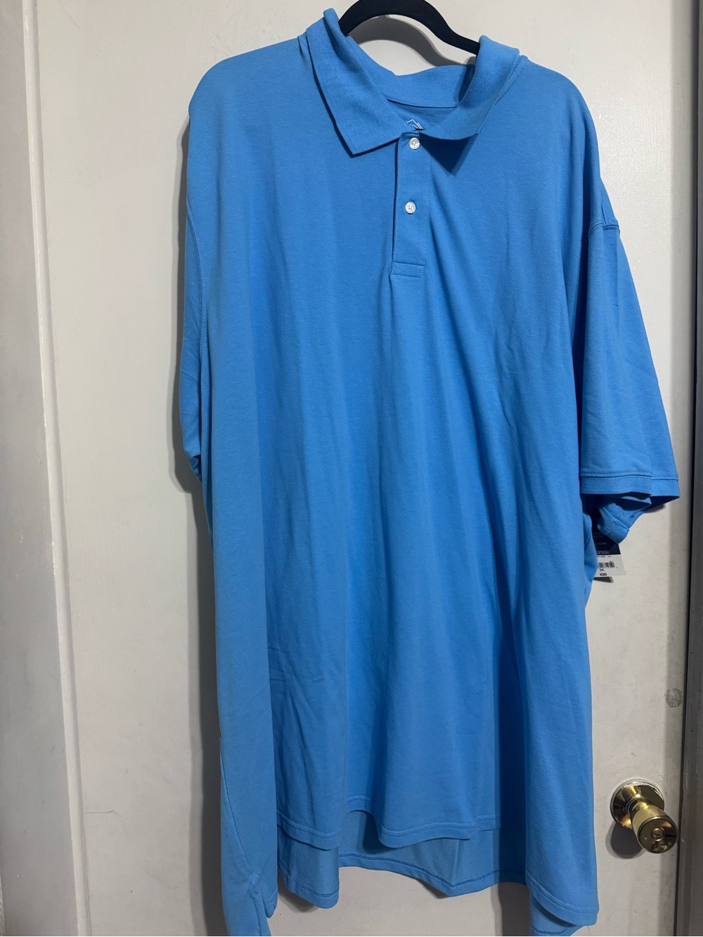 St. John’s bay Men's Blue Polo Shirt - Classic Short Sleeve